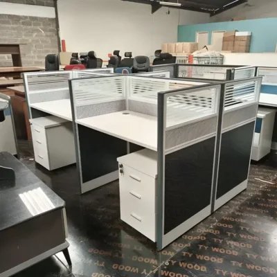 4 way office workstation